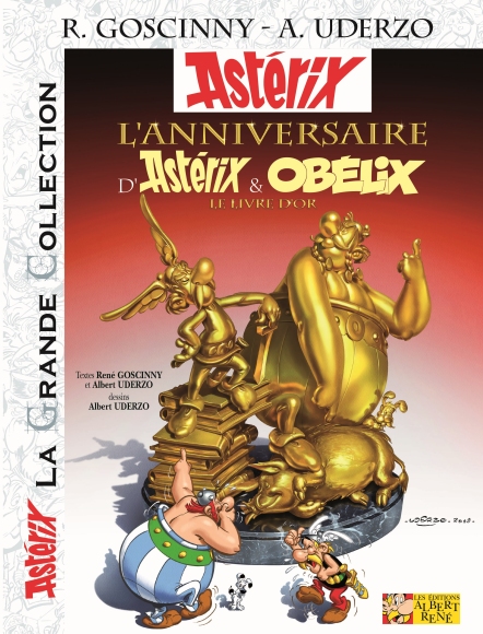 BD Le Livre D'ASTERIX Le Gaulois Édition Luxe 40 Eme Anniversaire BD