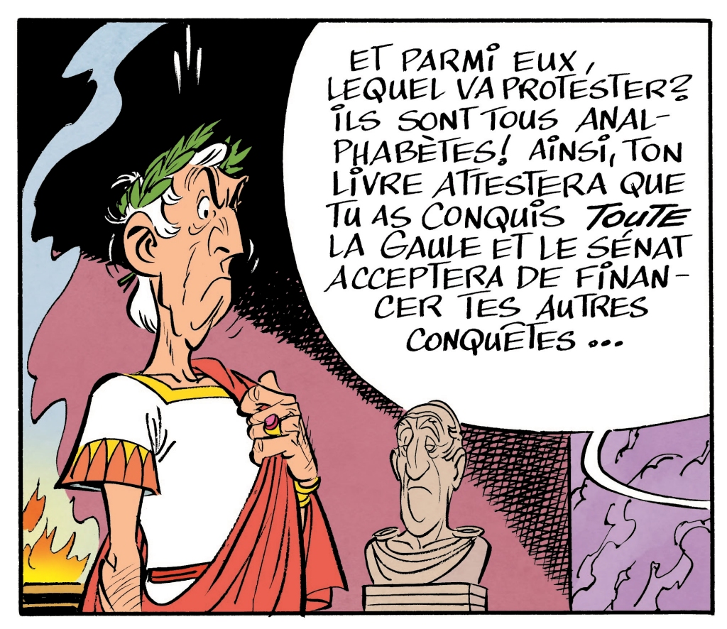 Astérix édition de luxe tome 36 le papyrus de César