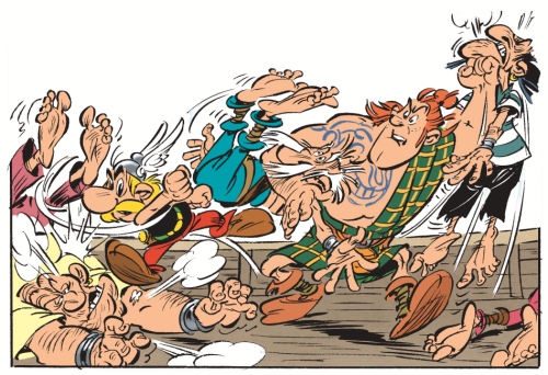 The first frames from Asterix and the Picts