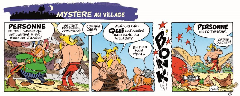 Des strips Astérix inédits font l'événement