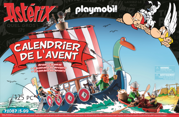 Le Calendrier de l'Avent pirate des Playmobil® Astérix - Astérix