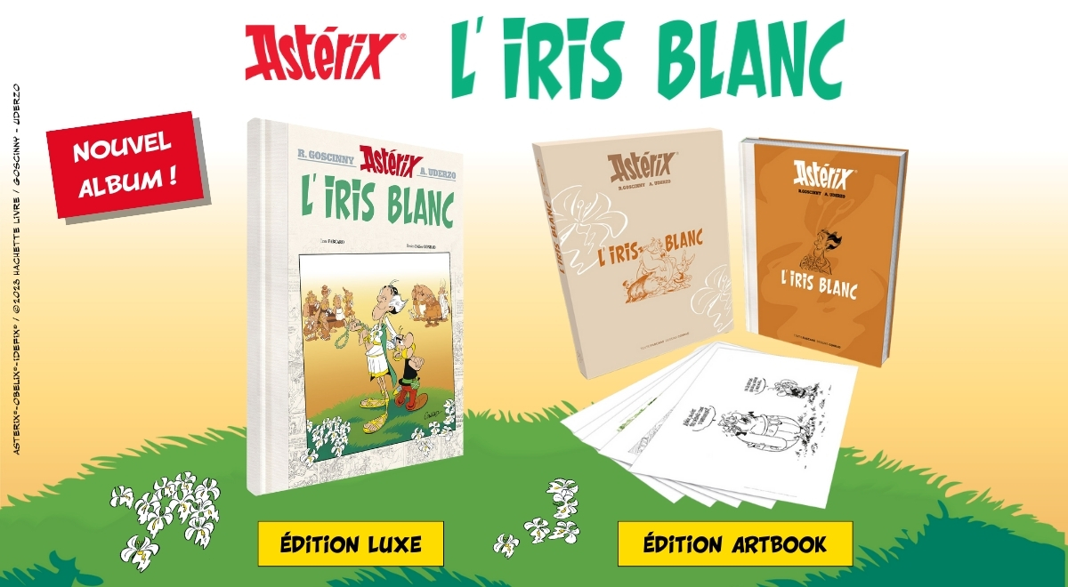 L'Iris blanc - Astérix - Le site officiel