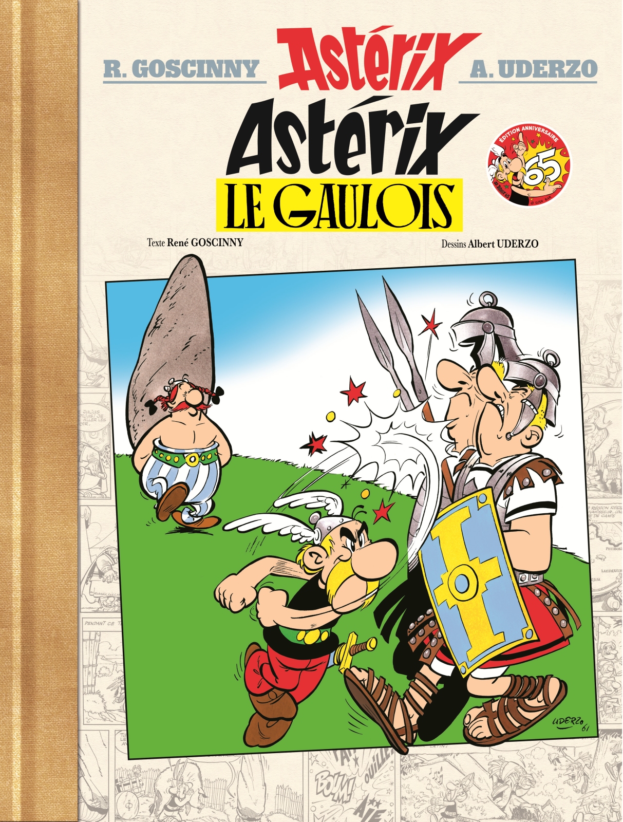Astérix - Astérix le Gaulois n°1 - Édition luxe et spéciale - édition 65 ans (17 janvier 2024) Ha28fr