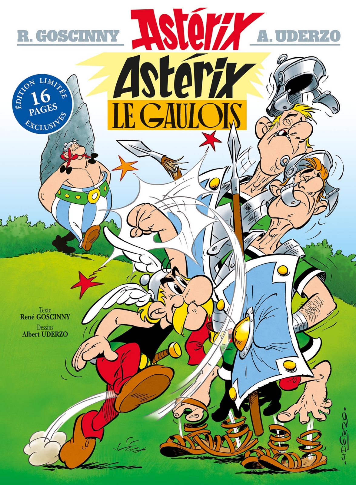 Astérix - Astérix le Gaulois n°1 - Édition luxe et spéciale - édition 65 ans (17 janvier 2024) Ha30fr