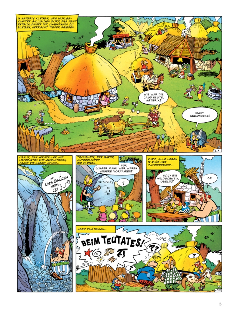 Die goldene Sichel - Astérix