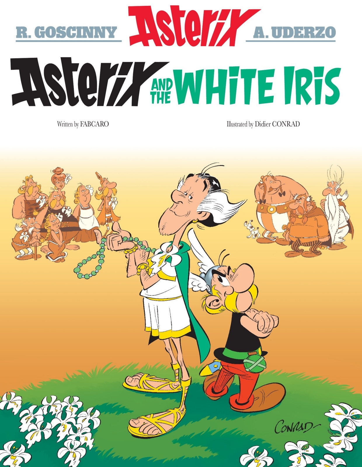 Asterix and the white Iris