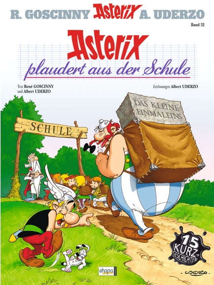 Asterix plaudert aus der Schule