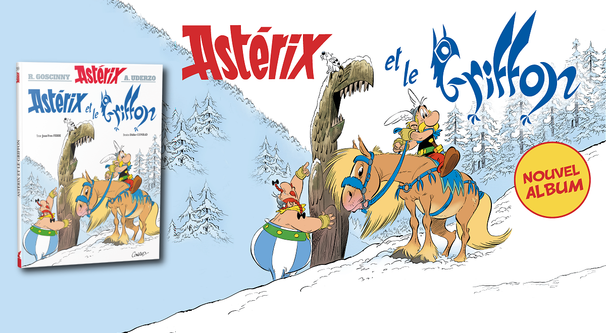 La couverture et la destination du nouvel album d’Astérix enfin dévoilés