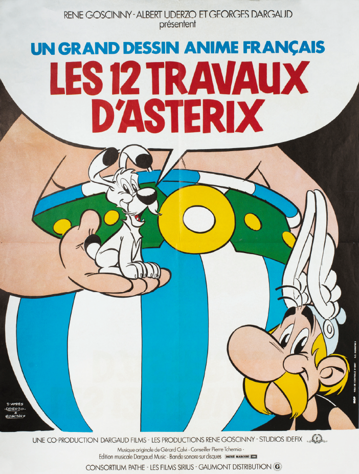 Affiche 12 travaux film
